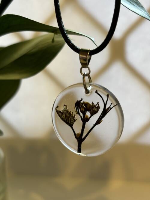 Necklace for Wine lovers, Resin Necklace - Model 13