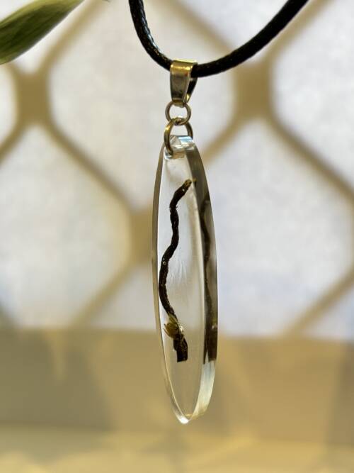 Necklace for Wine lovers, Resin Necklace - Model 6